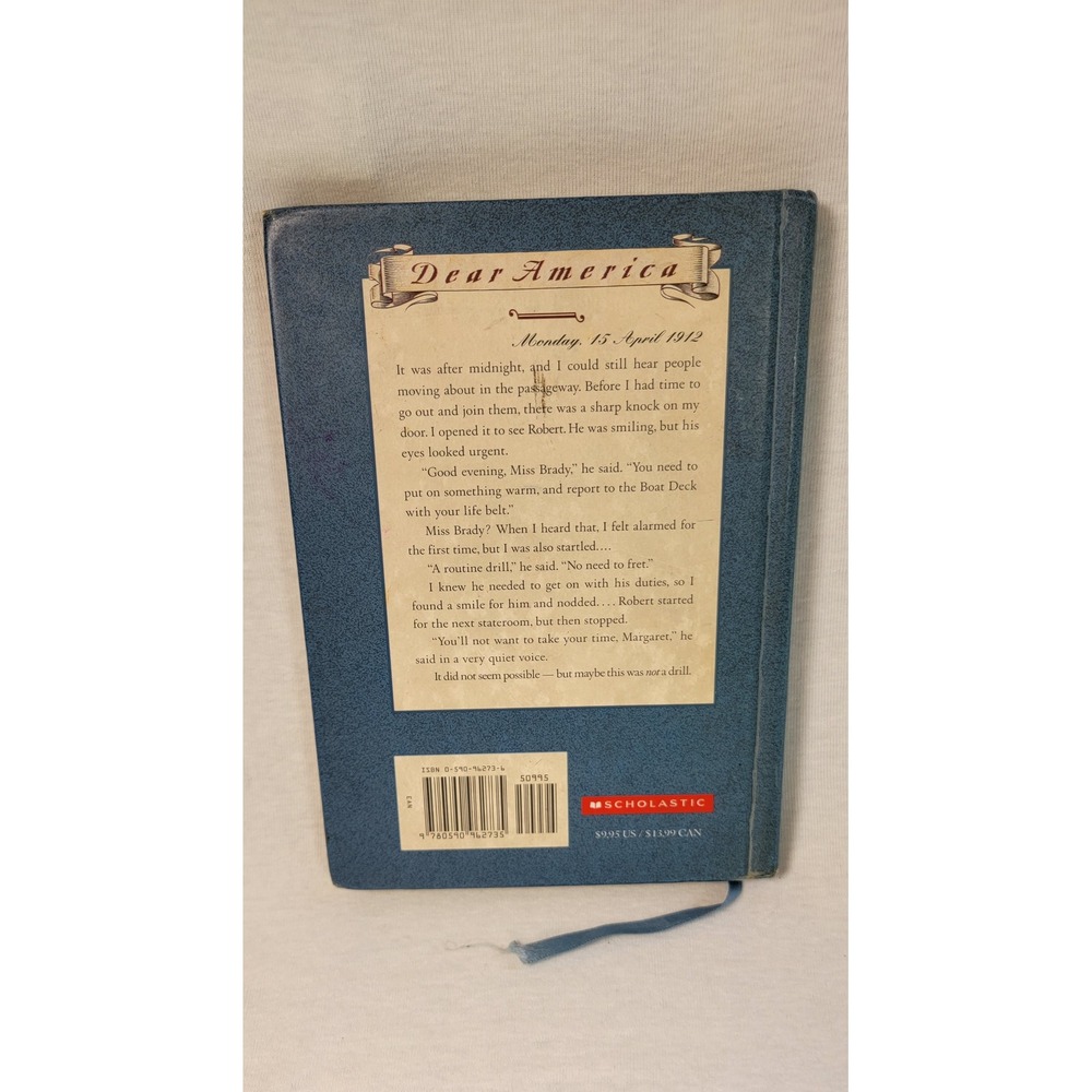 Dear America Voyage on the Great Titanic Diary Margaret Brady Scholastic Book - Picture 2 of 7